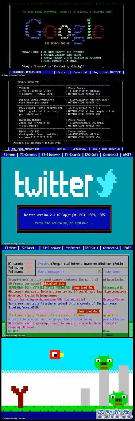 谷歌、Twitter、愤怒的小鸟穿越到30年前是这样的.jpg