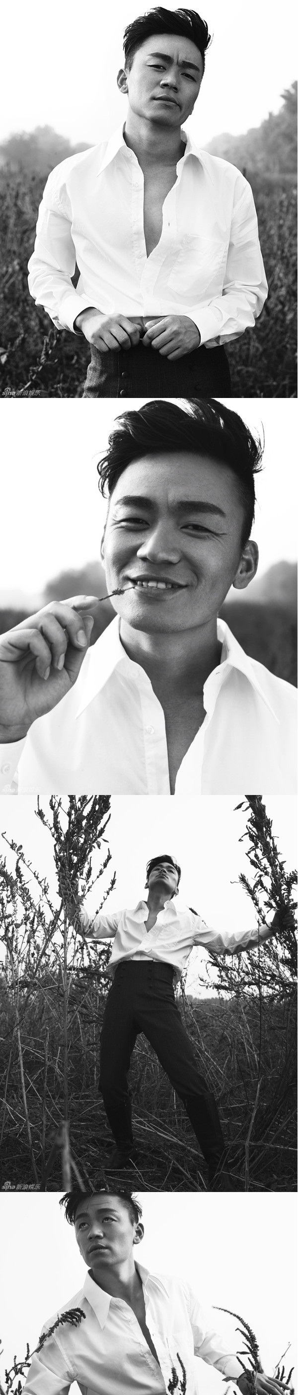 “王宝强也开始拍时髦写真了~~虽然你很认真，但还是很搞笑O(∩_∩)O哈哈~.jpg